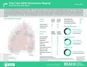 WASH Infrastructure Mapping Factsheet, Pulka Town - February 2021