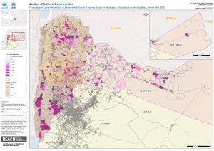 JOR_Syrians in Host Communities Households with an Income Source_Apr 2013