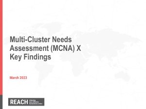 Key findings presentation MCNA X March 2023