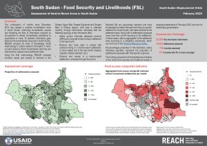 Assessment of Hard to Reach Areas: Food Security & Livelihoods, February 2023