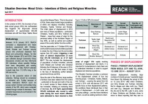 IRQ_Situation Overview_Ethnic and Religious Minorities Assessment_April 2017