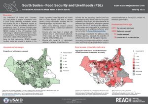 Assessment of Hard to Reach Areas: Food Security & Livelihoods, January 2023