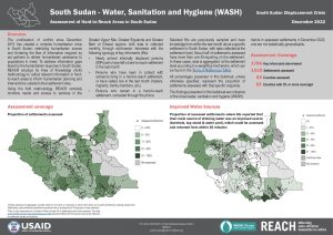 Assessment of Hard to Reach Areas: Water, Sanitation and Hygiene, December 2022