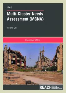 Multi-Cluster Needs Assessment (MCNA) VIII report, Iraq – December 2020