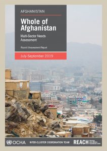 Afghanistan Multi-sector Needs Analysis Report, September 2019