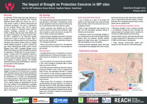 REACH_SOM_Factsheet_Protection_Assessment_Aqil Yar IDP Site_Burco