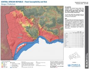 Bangui, CAR (Flood Risk Map 26JUNE2020)
