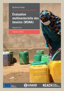 Evaluation Multisectorielle des Besoins (MSNA 2020) au Burkina Faso, rapport final - Février 2021