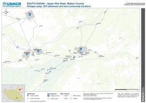 SSD_Map_UNHCR_Maban_Settlements_06Dec16