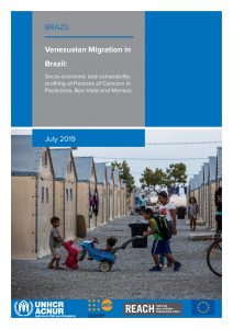 Venezuelan Migration in Brazil: Socioeconomic and Vulnerability Profiling of Venezuelan PoCs in Pacaraima, Boa Vista, and Manaus - Brazil, July 2019