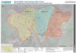 SSD_Map_UNHCR_DoroCamp_Infrastructure_06Dec16