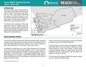 Yemen WANTS Situation Overview, January-March 2021 (EN)