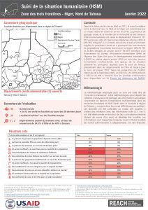 REACH Niger - Suivi de la situation humanitaire dans le Nord de Tahoua (Janvier 2022)
